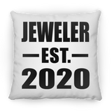 Jeweler Established EST. 2020 - Throw Pillow