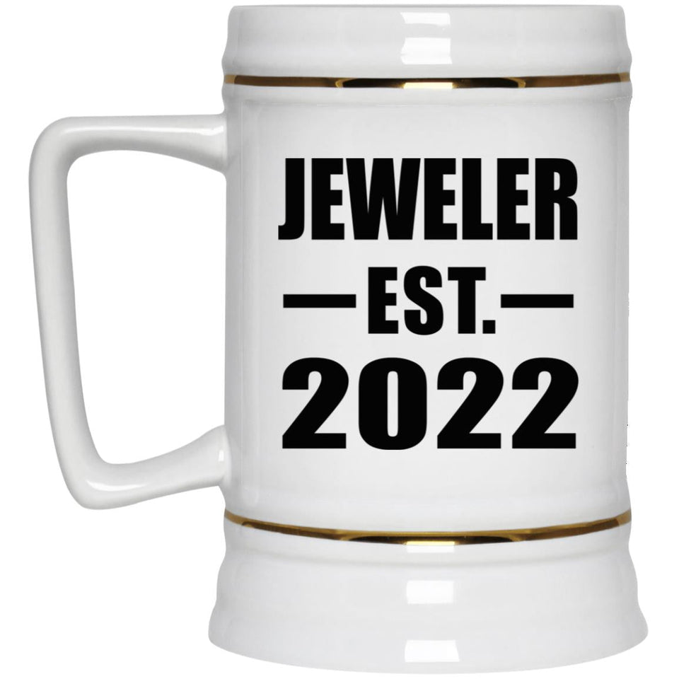 Jeweler Established EST. 2022 - Beer Stein