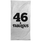46th Birthday 46 & Fabulous - Hand Towel