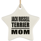 Jack Russell Terrier Mom - Star Ornament