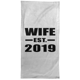 Wife Established EST. 2019 - Hand Towel