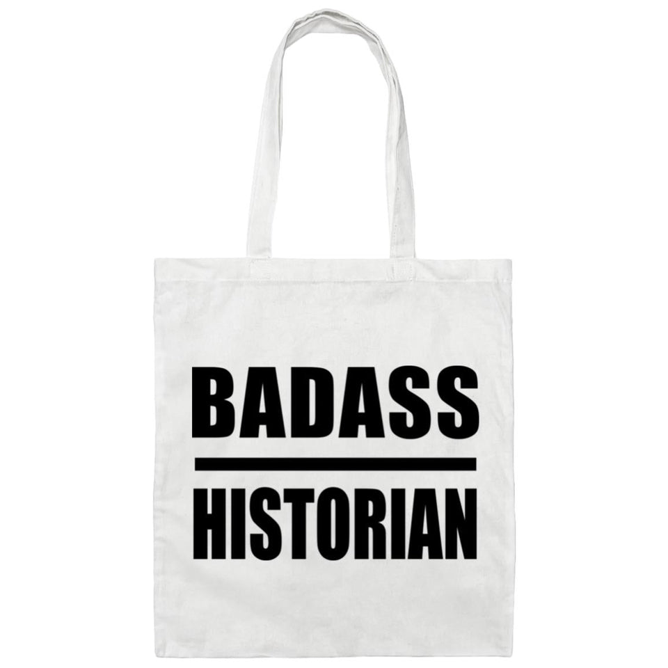 Badass Historian - Tote Bag White