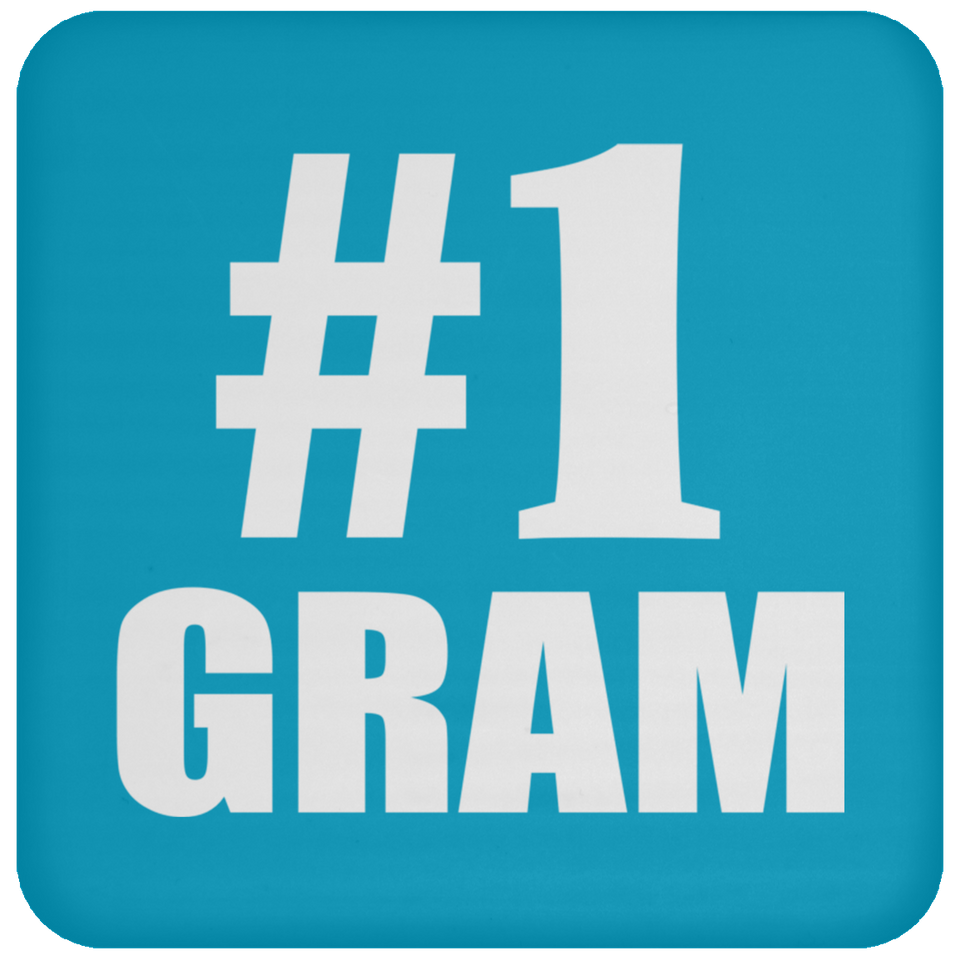 Number One #1 Gram - Drink Coaster