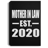 Mother In Law Established EST. 2020 - Canvas Portrait
