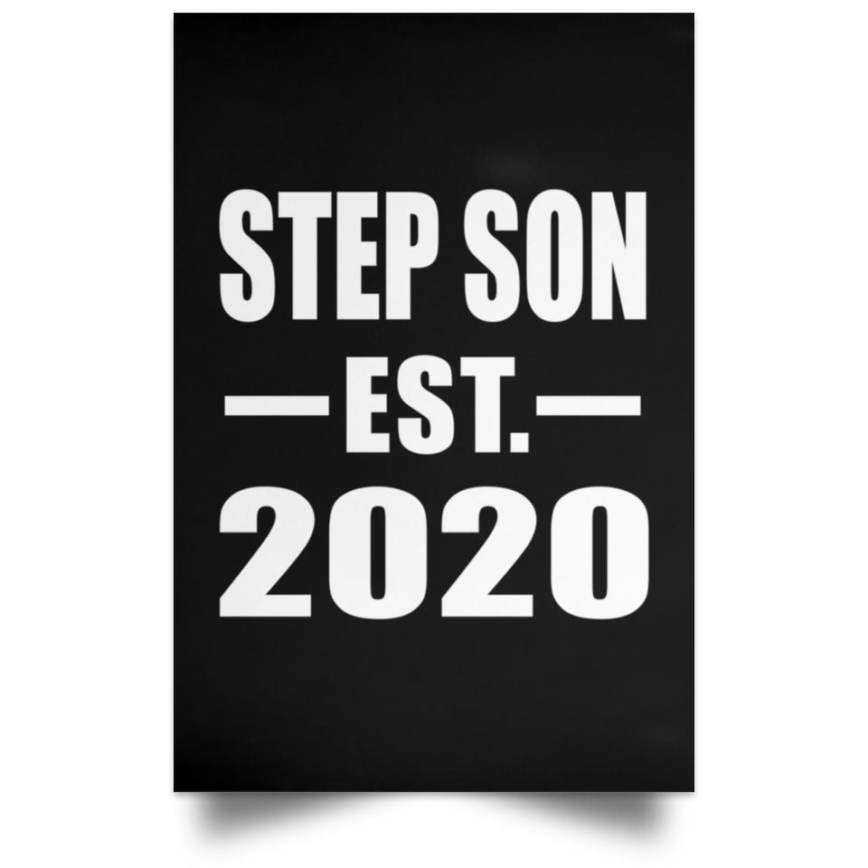 Step Son Established EST. 2020 - Poster Portrait