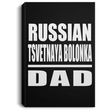 Russian Tsvetnaya Bolonka Dad - Canvas Portrait