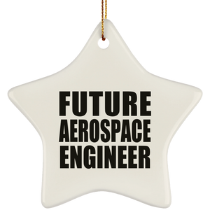 Future Aerospace Engineer - Star Ornament
