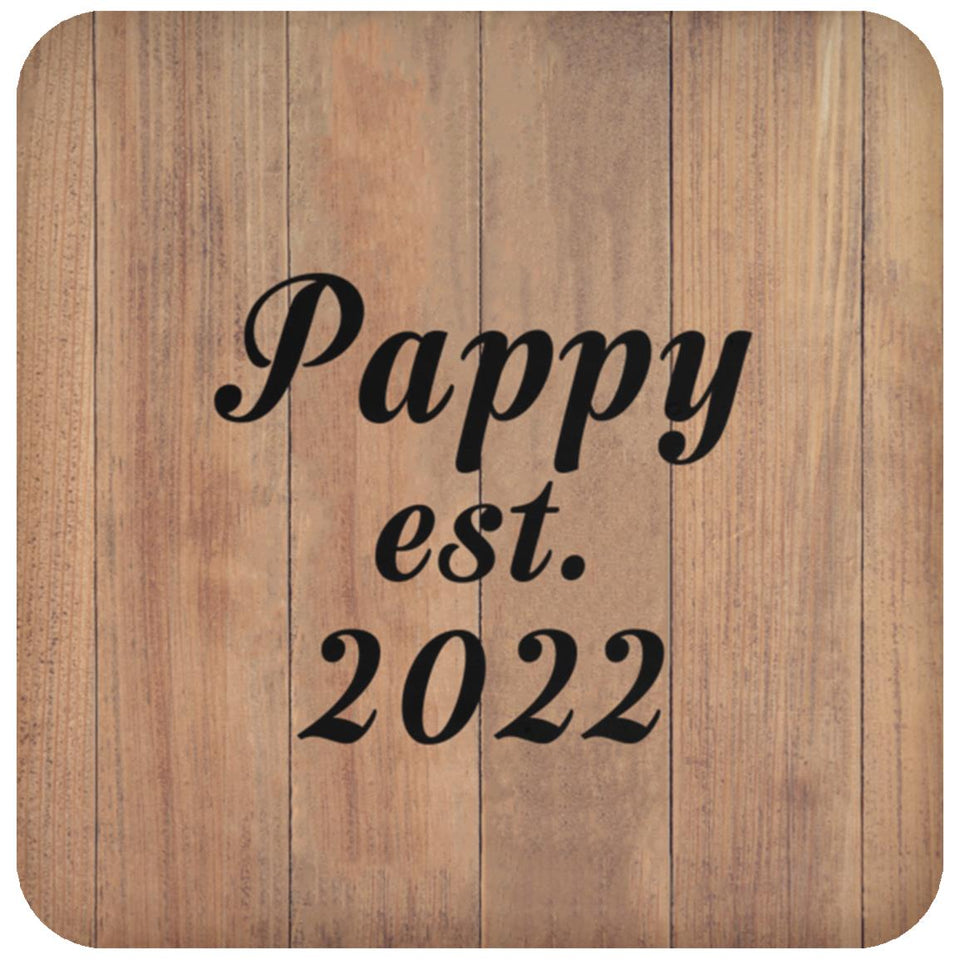 Pappy Established EST. 2022 - Drink Coaster C