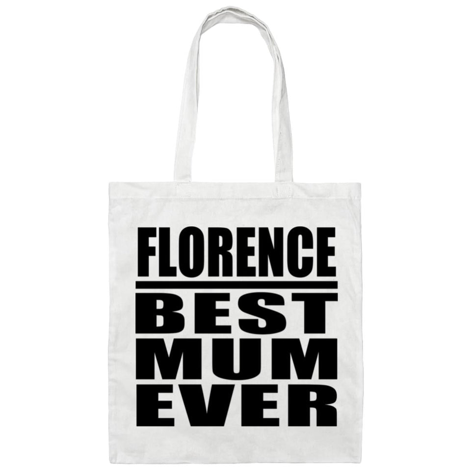 Florence Best Mum Ever - Tote Bag White
