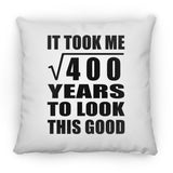 20th Birthday Took Square Root of 400 Years To Look Good - Throw Pillow