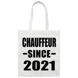 Chauffeur Since 2021 - Tote Bag White