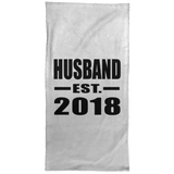 Husband Established EST. 2018 - Hand Towel
