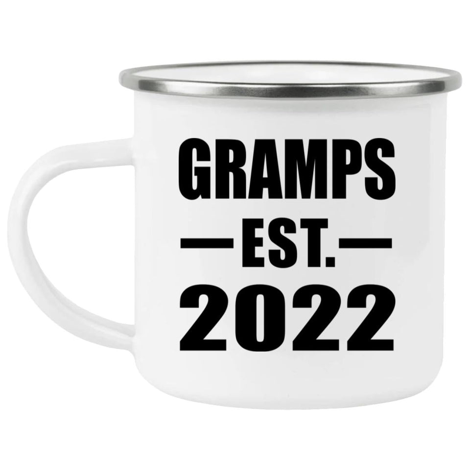 Gramps Established EST. 2022 - 12oz Camping Mug