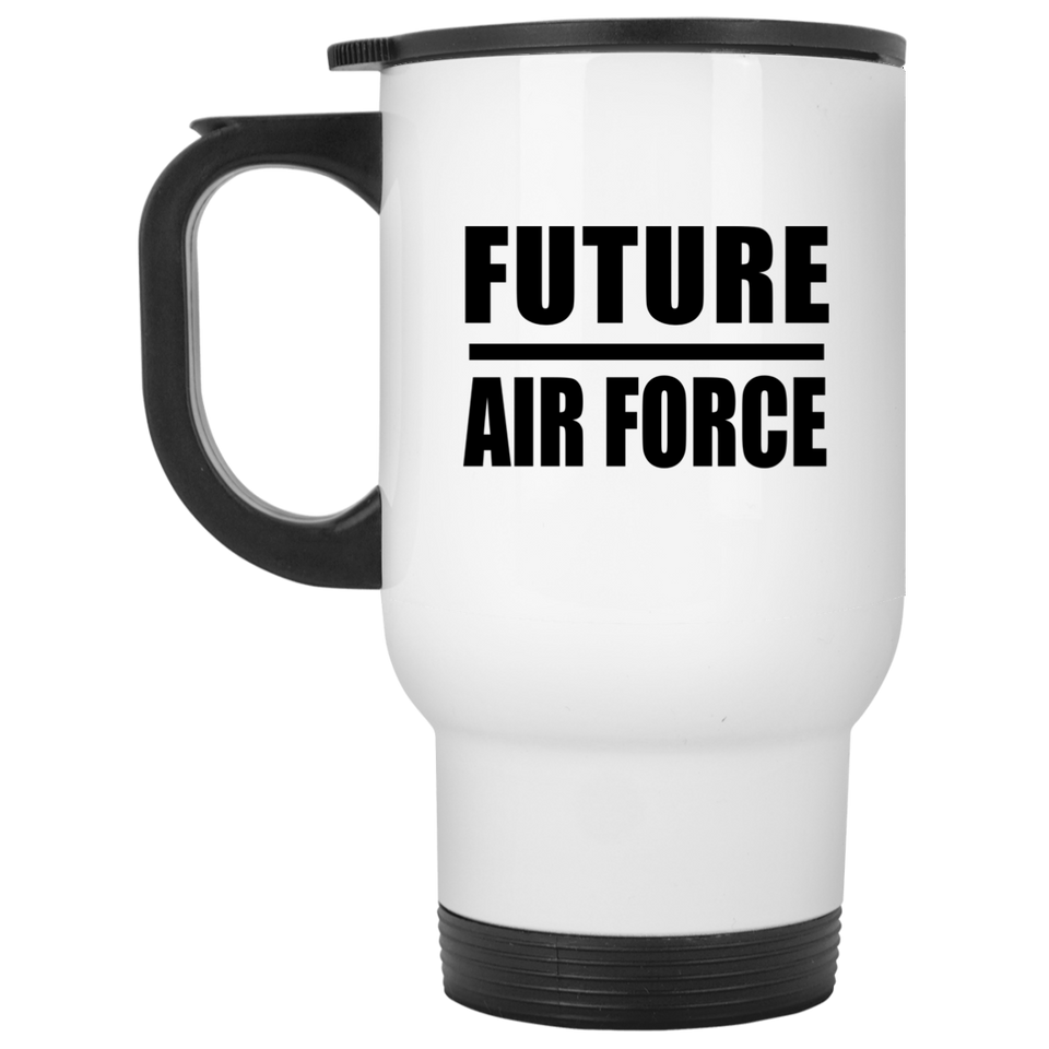 Future Air Force - White Travel Mug