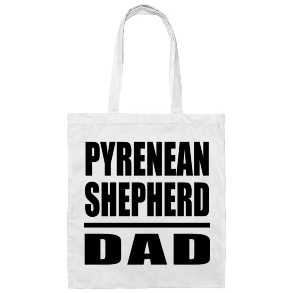 Pyrenean Shepherd Dad - Tote Bag White