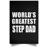 World's Greatest Step Dad - Poster Portrait