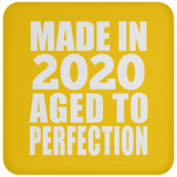 4th Birthday Made In 2020 Aged to Perfection - Drink Coaster