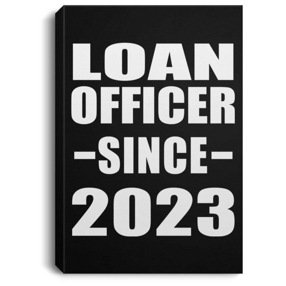 Loan Officer Since 2023 - Canvas Portrait