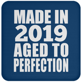 5th Birthday Made In 2019 Aged to Perfection - Drink Coaster