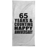 Happy 65th Anniversary 65 Years & Counting - Hand Towel
