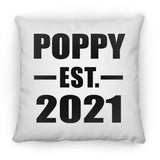 Poppy Established EST. 2021 - Throw Pillow