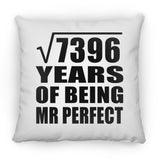 86th Anniversary Square Root of 7396 Years of Mr Perfect - Throw Pillow
