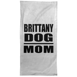 Brittany Dog Mom - Hand Towel