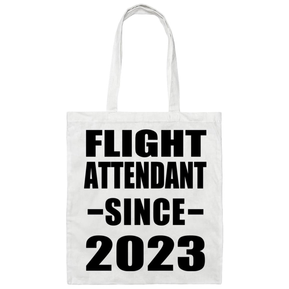 Flight Attendant Since 2023 - Tote Bag White