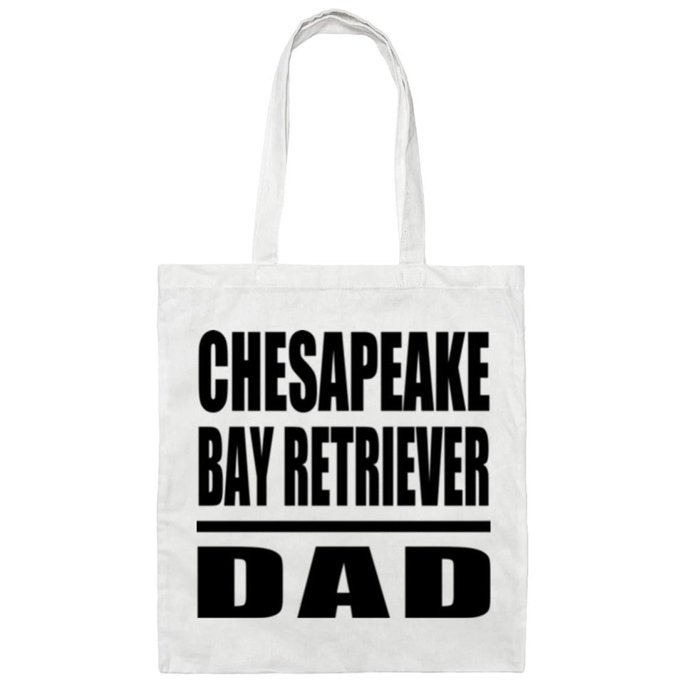 Chesapeake Bay Retriever Dad - Tote Bag White