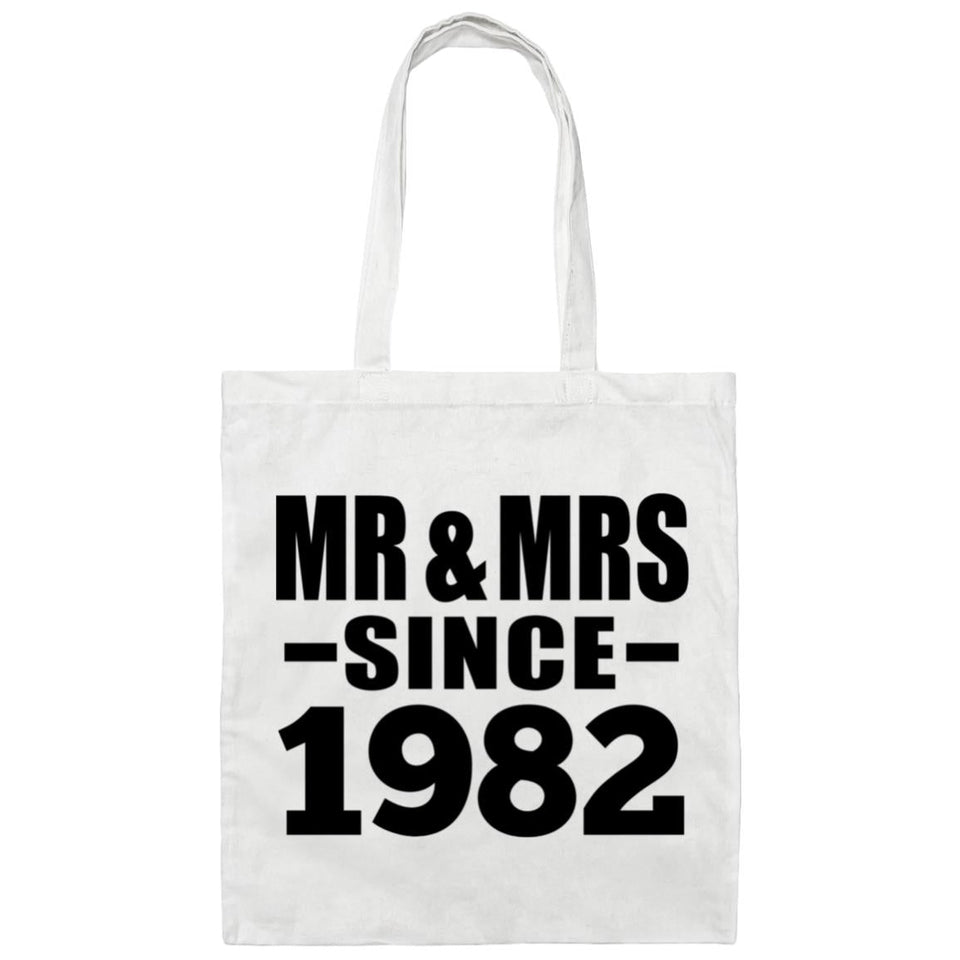 42nd Anniversary Mr & Mrs Since 1982 - Tote Bag White