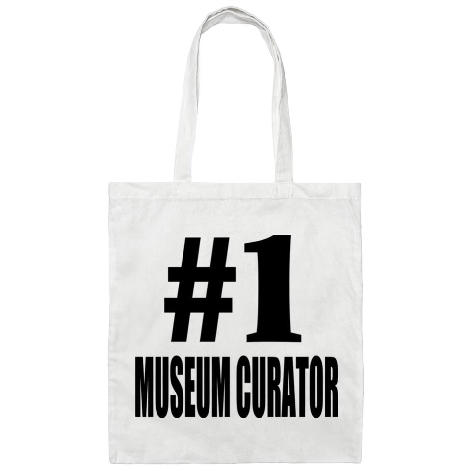 Number One #1 Museum Curator - Tote Bag White