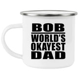 Bob World's Okayest Dad - 12oz Camping Mug