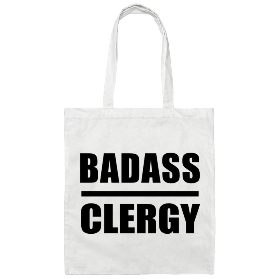 Badass Clergy - Tote Bag White