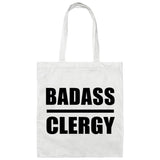 Badass Clergy - Tote Bag White