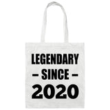 4th Birthday Legendary Since 2020 - Tote Bag White