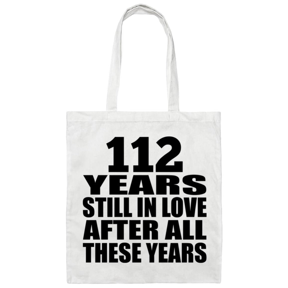 112th Anniversary 112 Years Still In Love After Years - Tote Bag White