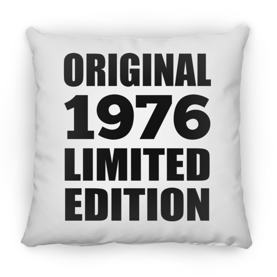 48th Birthday Original 1976 Limited Edition - Throw Pillow