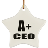 A+ CEO - Star Ornament
