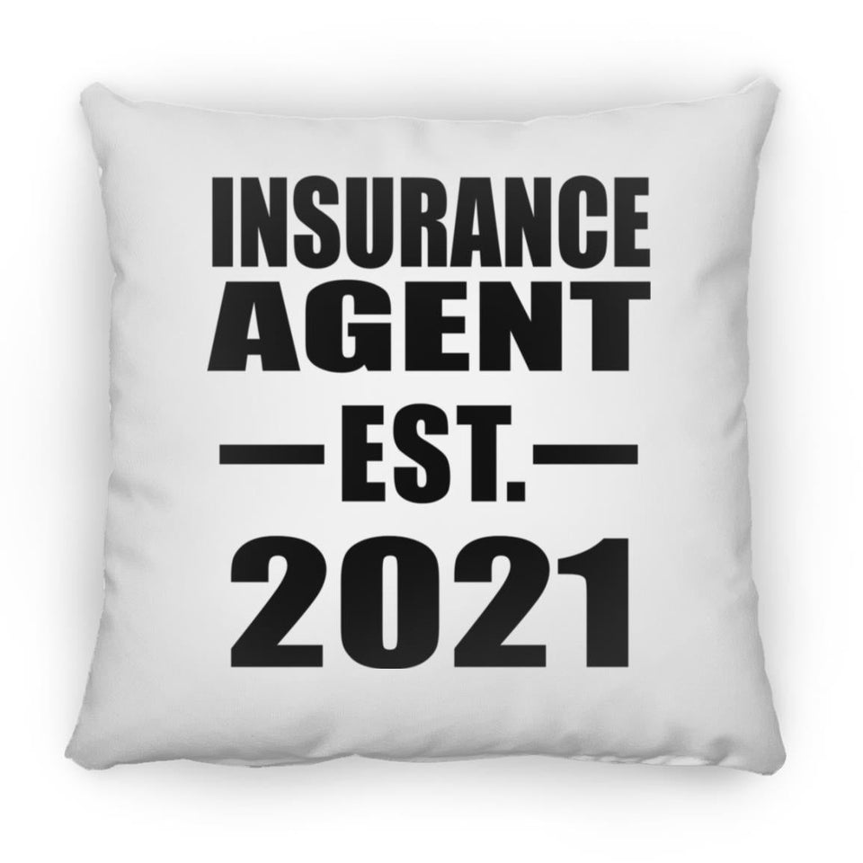 Insurance Agent Established EST. 2021 - Throw Pillow