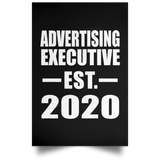 Advertising Executive Established EST. 2020 - Poster Portrait