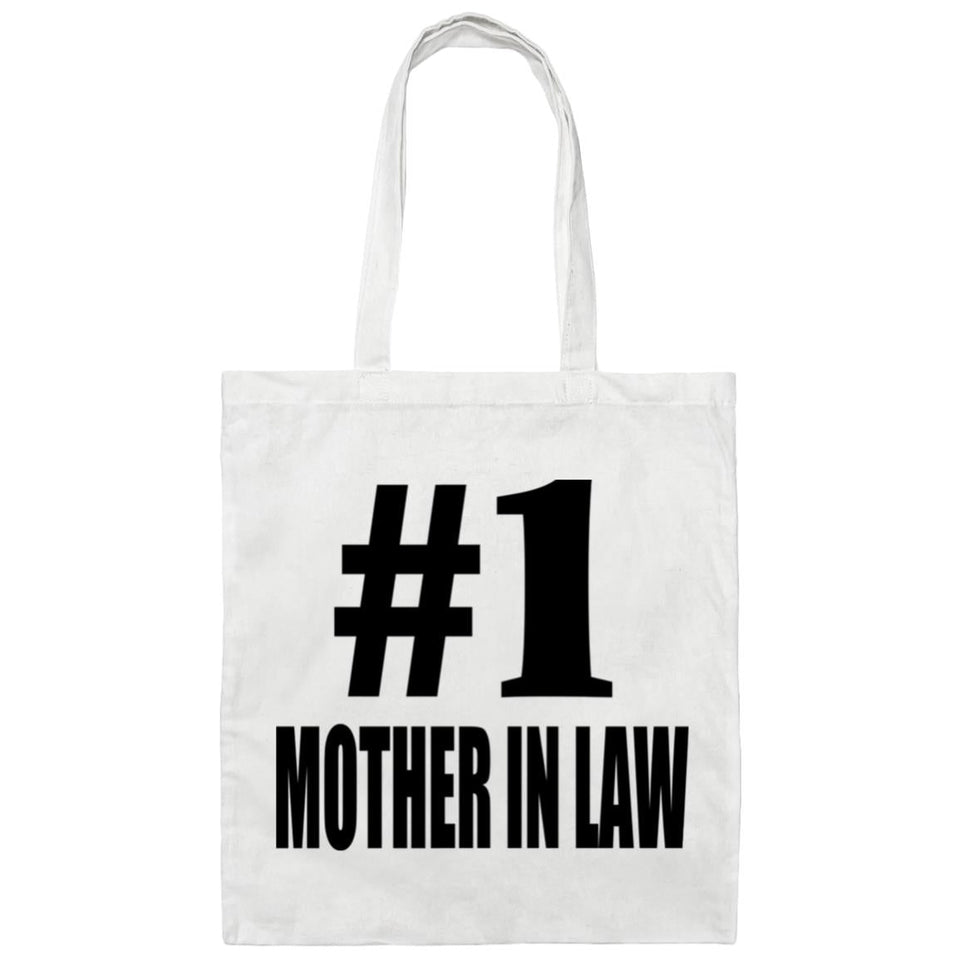 Number One #1 Mother In Law - Tote Bag White