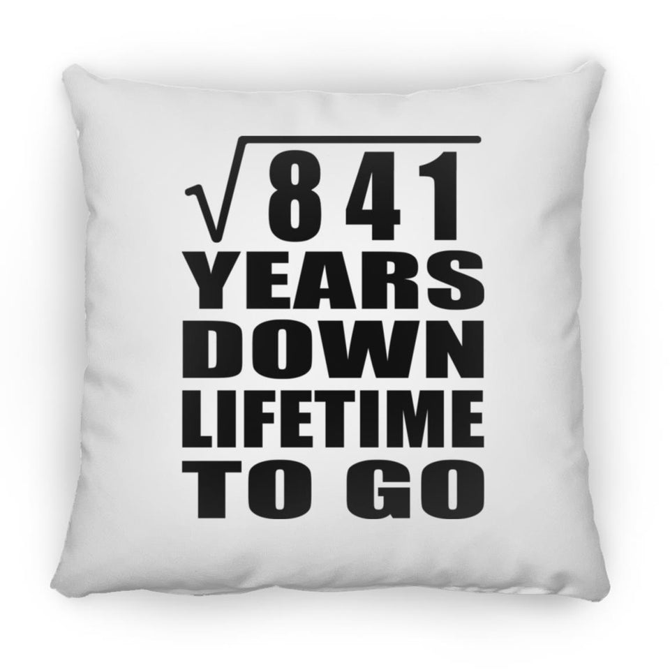 29th Anniversary Square Root of 841 Years Lifetime To Go - Throw Pillow