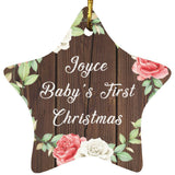 Joyce Baby's First Christmas - Star Ornament A