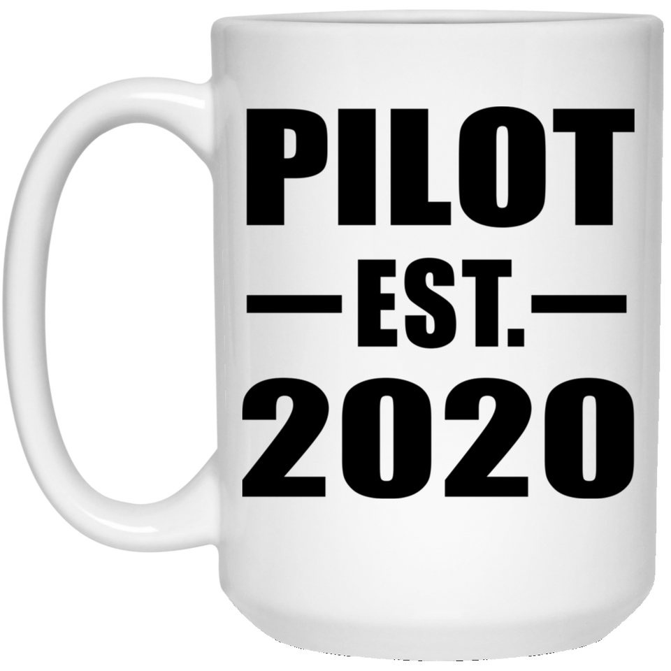 Pilot Established EST. 2020 - 15oz Coffee Mug