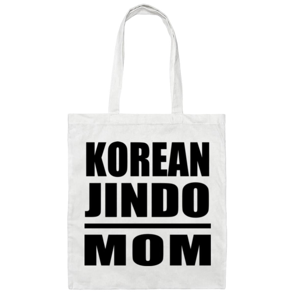 Korean Jindo Mom - Tote Bag White