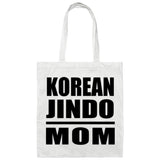 Korean Jindo Mom - Tote Bag White