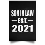 Son In Law Established EST. 2021 - Poster Portrait