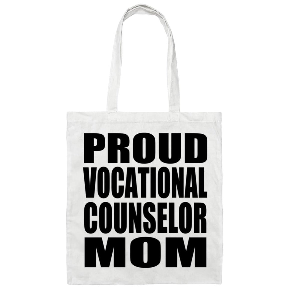 Proud Vocational Counselor Mom - Tote Bag White