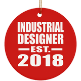 Industrial Designer Established EST. 2018 - Circle Ornament