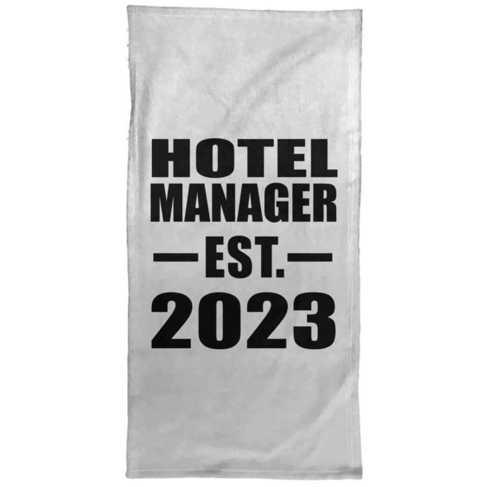 Hotel Manager Established EST. 2023 - Hand Towel